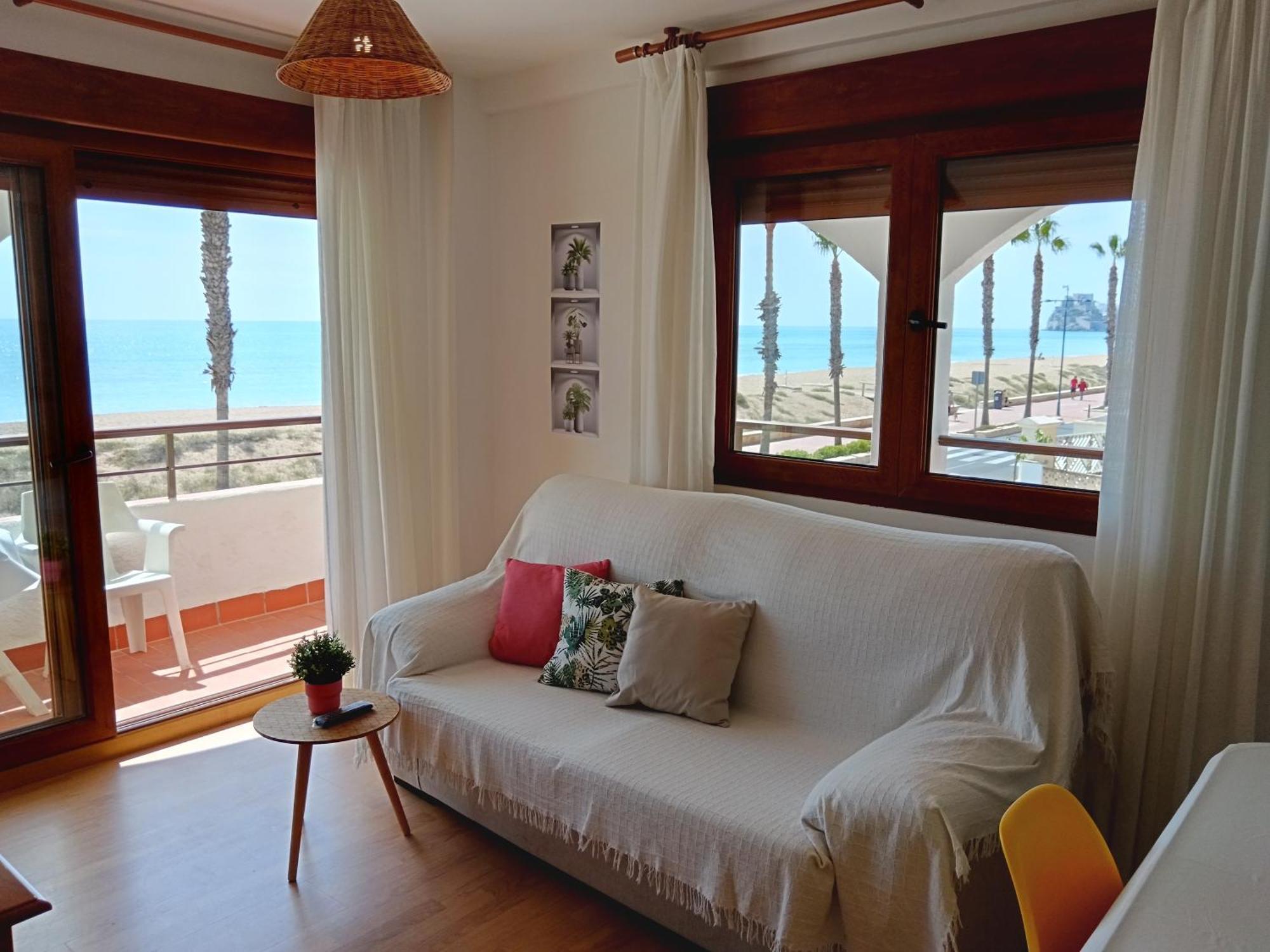 Apartamentos en Primera Línea de Playa, Ada Benedicto XIII, Peñíscola Exterior foto